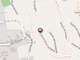 Carte de Gaston Alexandre à Bedous