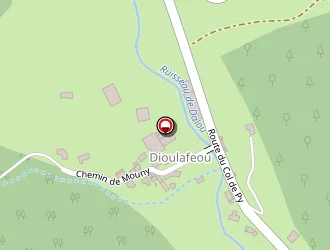 Carte de Le Marcerou à Gudas