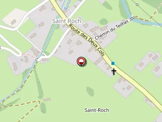 Carte de Camping Saint Roch à Campan