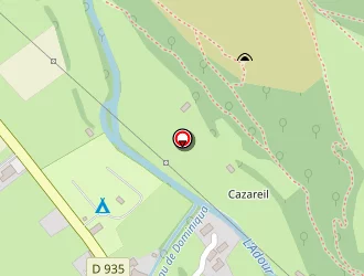 Carte de Les Gites Moros à Campan