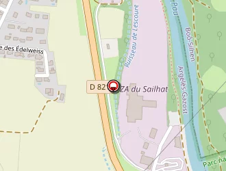 Carte de Carrefour Market à Argelès-gazost