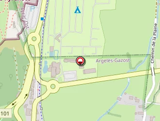 Carte de Ailes Cabaliros à Argelès-gazost