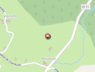 Carte de Roche Olivier à Baulou