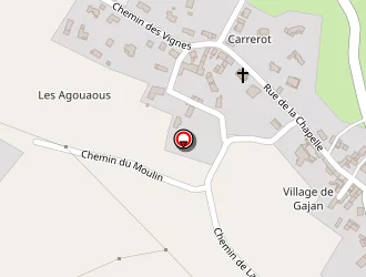 Carte de Jacquet Jacques à Gajan