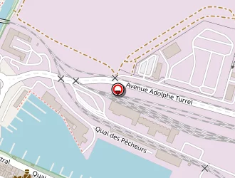 Carte de Poste De Secours à Port-la-nouvelle