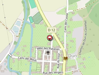 Carte de La Poste à Dun