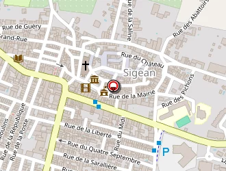 Carte de La Poste à Sigean