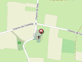 Carte de Basilique St Just à Valcabrère