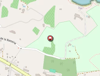 Carte de Port De La Tour Fondue à Hyères