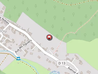 Carte de Salle Polyvalente à Dalou