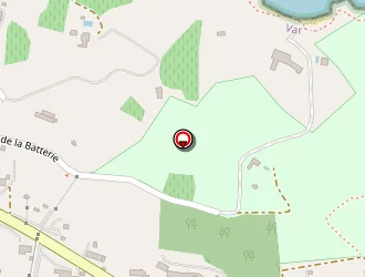 Carte de Les Chênes à Hyères