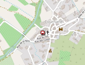 Carte de Logistones à Cournanel