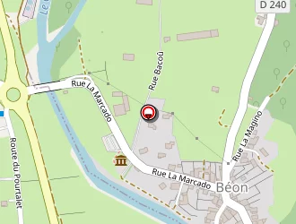 Carte de L'auberge De Béon à Aste-béon