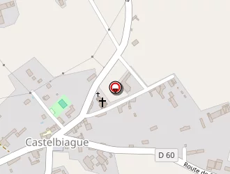 Carte de Duchein Distribution à Castelbiague