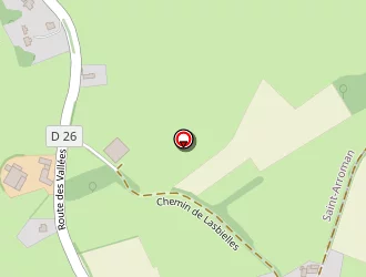 Carte de L'estivère à Saint-arroman