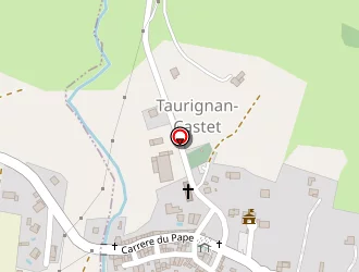 Carte de Ballini à Taurignan-castet