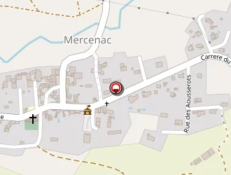 Carte de Arc En Ciel à Mercenac