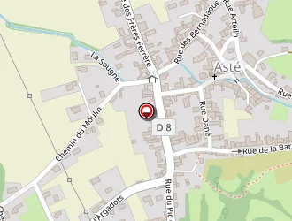 Carte de Mairie à Asté