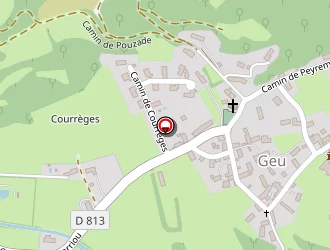 Carte de Base De Loisirs Du Lac Vert à Geu