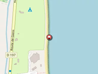 Carte de Le Bikini à Hyères