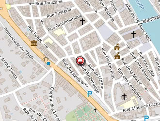 Carte de Centre Onde Vives à Limoux