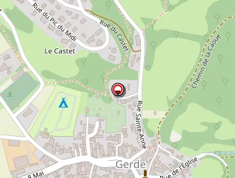 Carte de Restaurant Eth Courtaou à Gerde