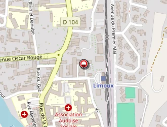 Carte de Centre De Formation Care à Limoux