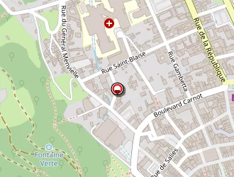 Carte de Sémetherm Développement à Bagnères-de-bigorre