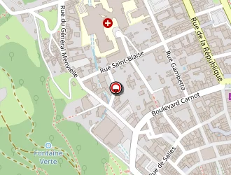 Carte de Le Cavin à Bagnères-de-bigorre