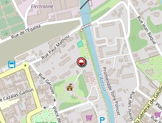 Carte de C.m.p Gambetta à Bagnères-de-bigorre