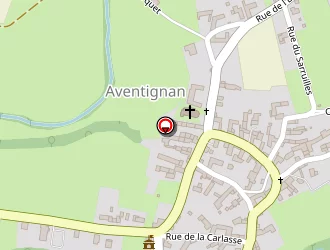 Carte de La Poste à Aventignan