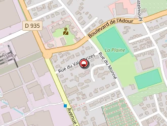 Carte de Pyrénéenne Batiment à Bagnères-de-bigorre