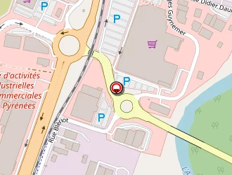 Carte de Centre Leclerc à Limoux