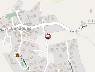 Carte de Silvestrin Jean-christophe à Benagues