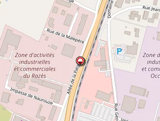 Carte de Alu Diffusion System A.d.s. à Limoux