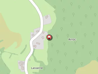 Carte de La Poste à Bourg-de-bigorre