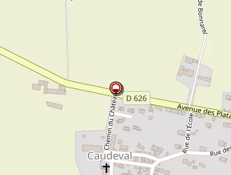 Carte de 'balade Et Randonnée En Quercorb ''le Chemin De Labade''' à Caudeval