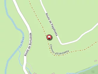 Carte de Hotel Artzain Etchea à Estérençuby