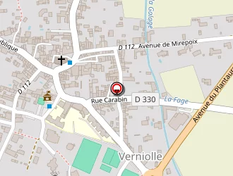 Carte de Martinez Fabrice à Verniolle