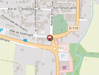 Carte de Super U à Mirepoix