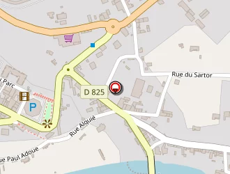 Carte de La Poste à Gourdan-polignan