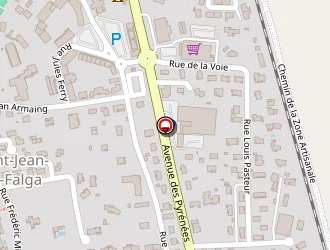 Carte de Dermongulys à Verniolle