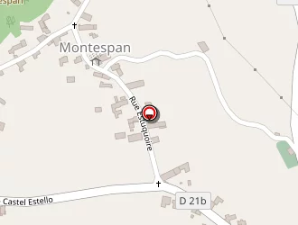 Carte de Andreu Victor à Montespan