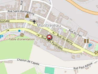 Carte de La Poste à Montréjeau