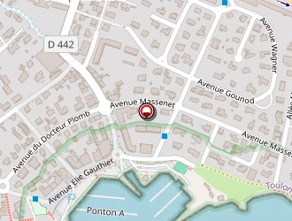 Carte de Sentenac André à Carqueiranne