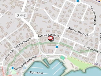 Carte de Fredouille à Carqueiranne