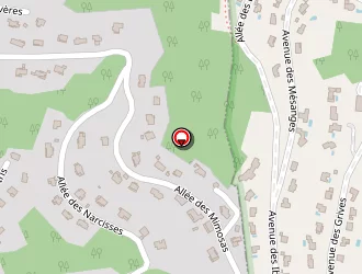 Carte de La Pensée Verte à Carqueiranne