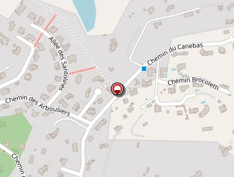 Carte de Latour David à Carqueiranne