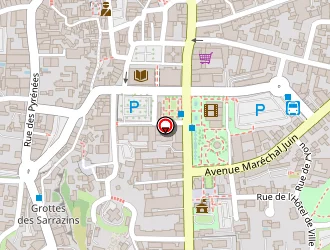 Carte de Gmf à Lourdes