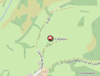 Carte de Commune De Gez Ez Angles à Gez-ez-angles